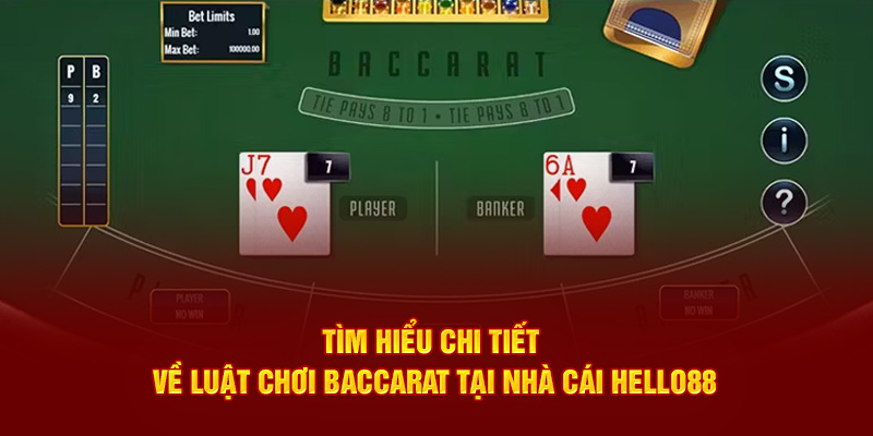 Luật chơi baccarat