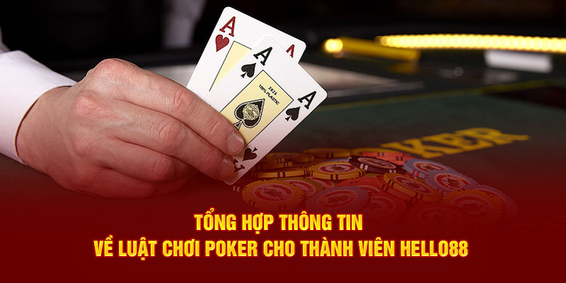 luật chơi poker