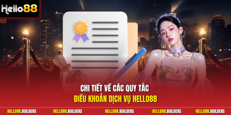 Chi tiết về các quy tắc điều khoản dịch vụ Hello88 