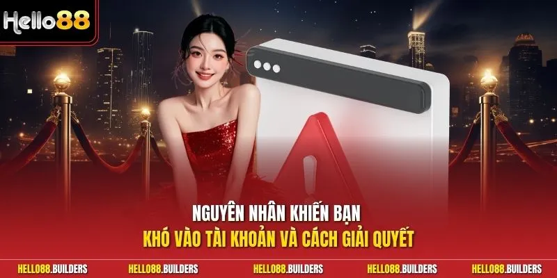 Nguyên nhân khiến bạn khó vào tài khoản và cách giải quyết